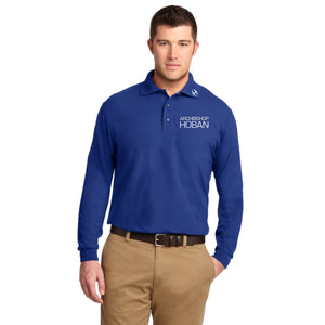 Unisex Long Sleeve Polo Shirt by Port Authority (click for more color options)