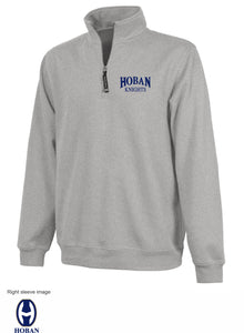Unisex Quarter Zip Pullover by Charles River (click for more color options)