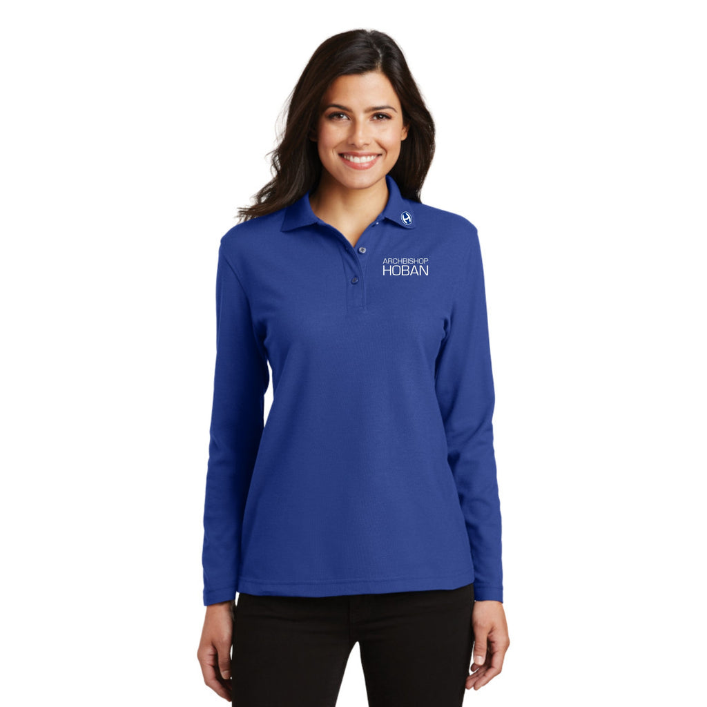 Ladies Long Sleeve Polo Shirt by Port Authority