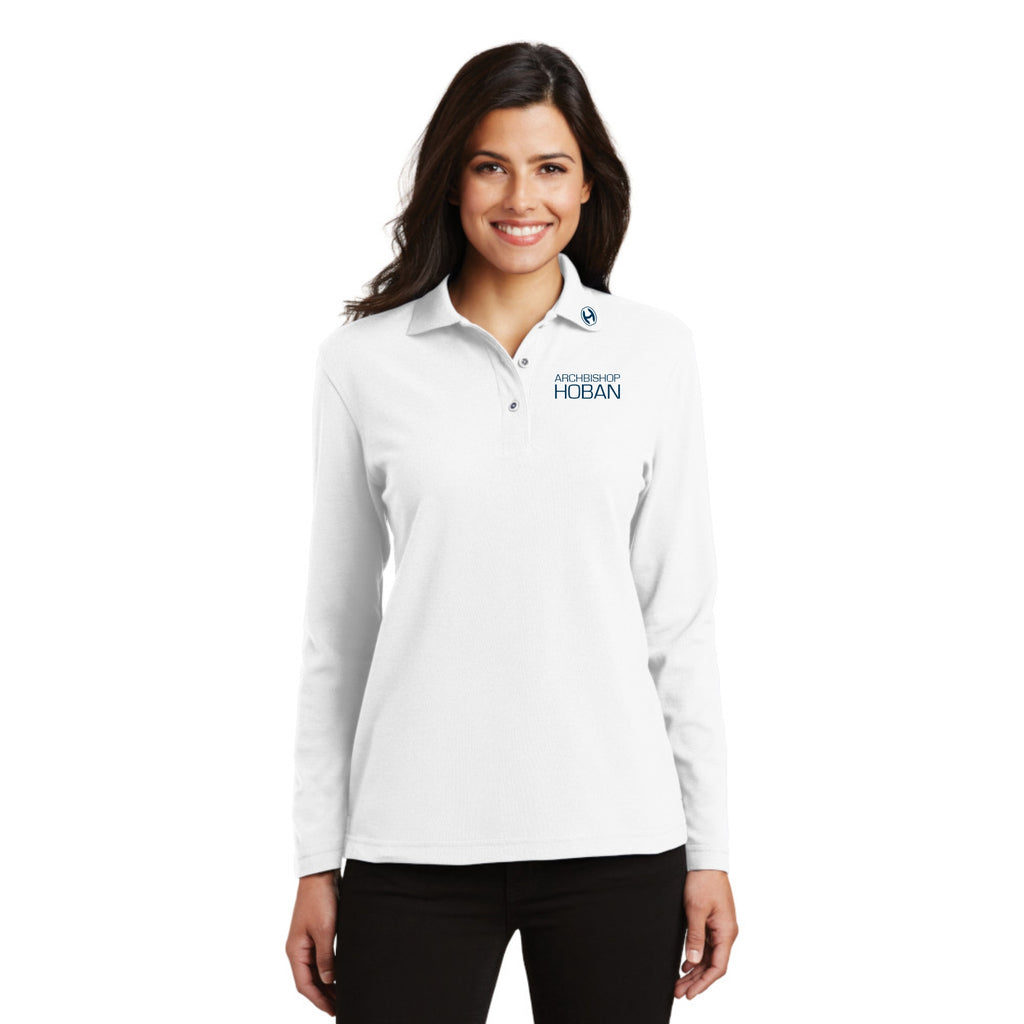 Ladies Long Sleeve Polo Shirt by Port Authority
