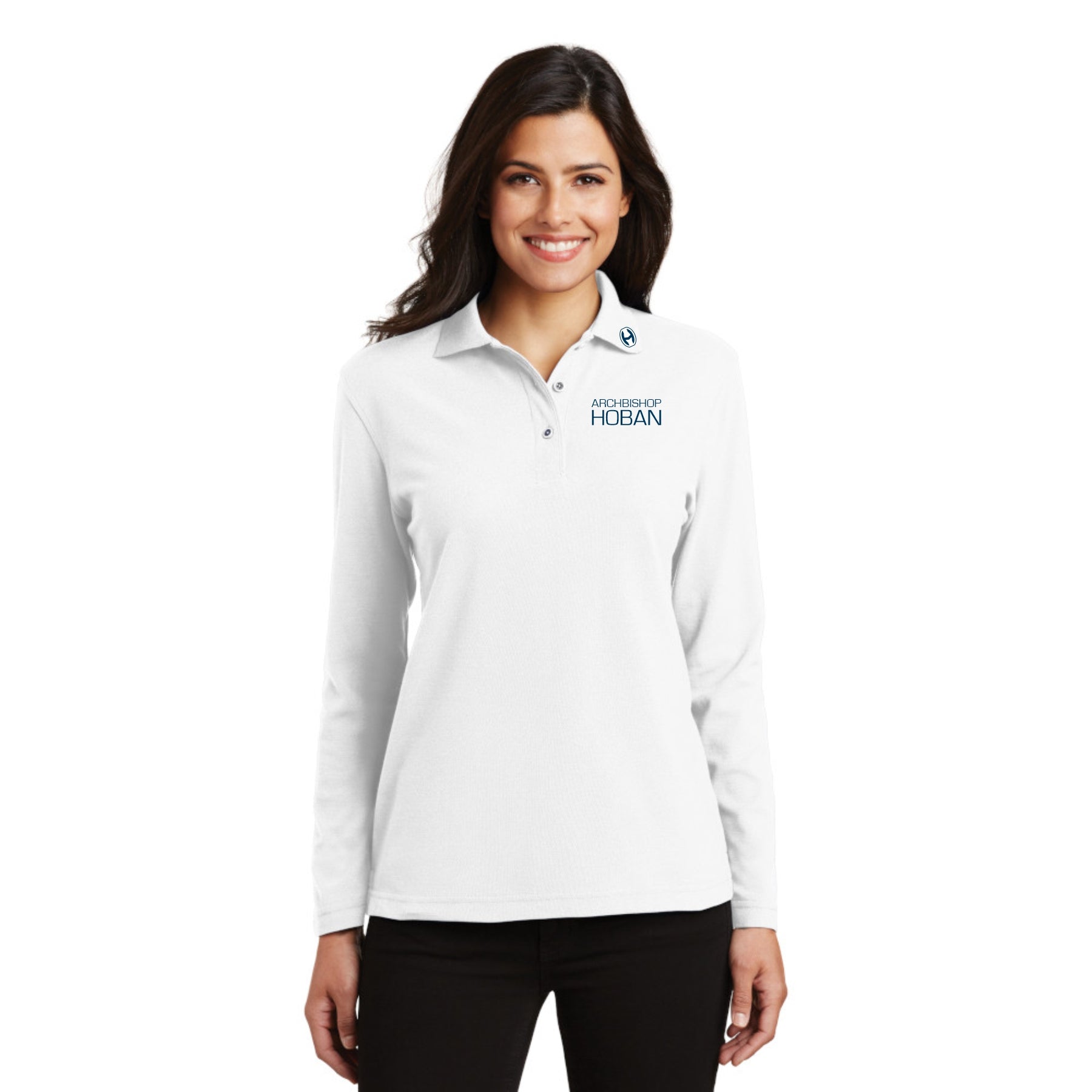 Ladies Long Sleeve Polo Shirt by Port Authority