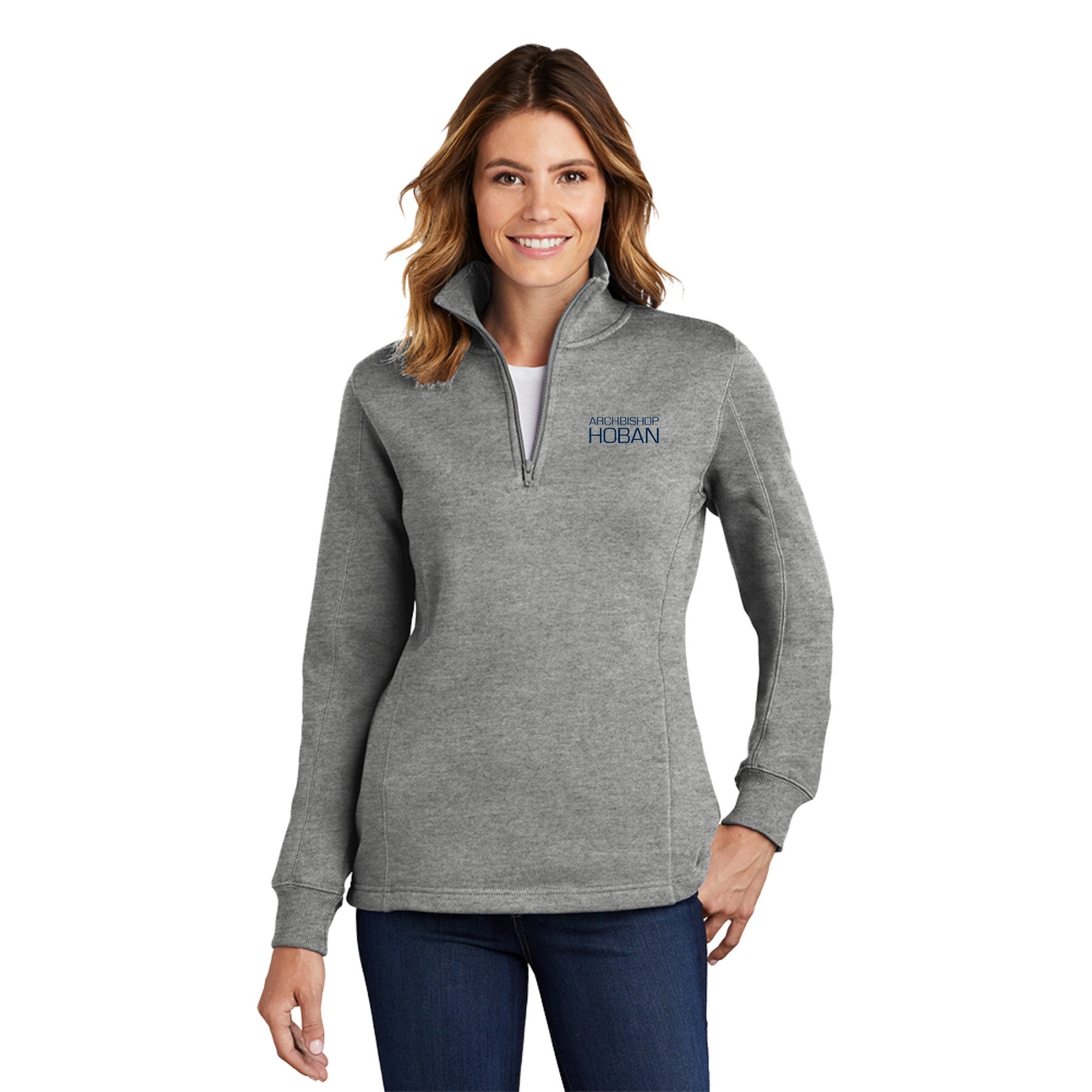 Ladies Quarter Zip Pullover by Sport-Tek (click for more color options)